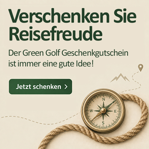 Golfreisen als Geschenkidee
