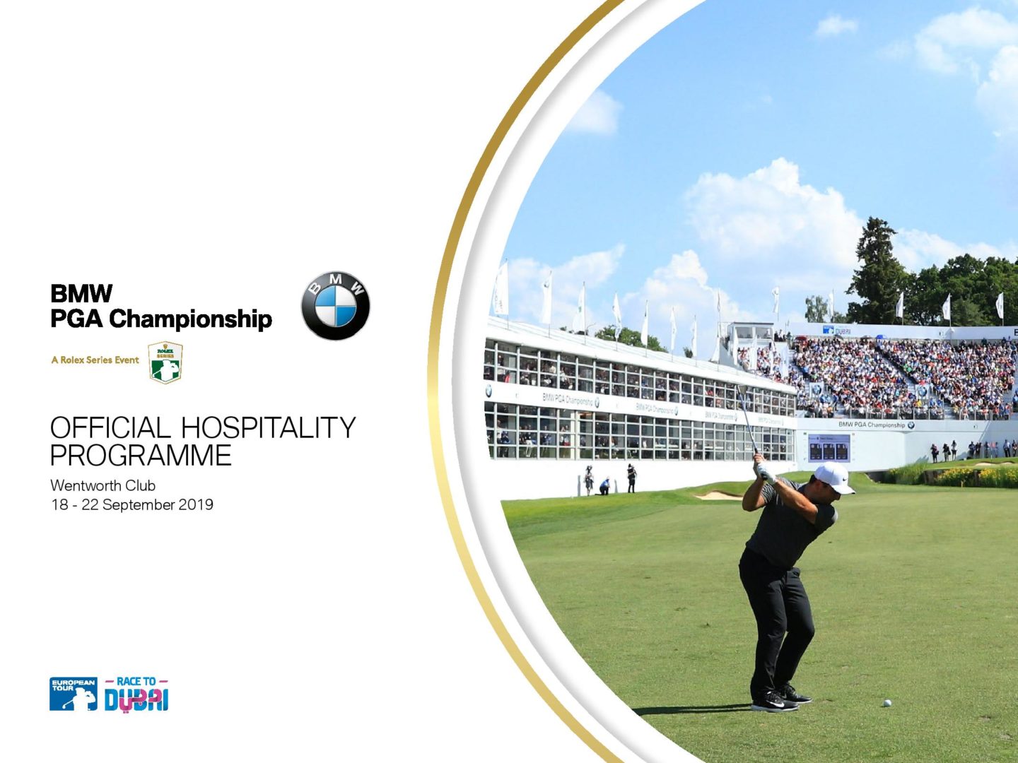European Tour Hospitality Tickets Bmw Pga Champ Sept 2019 England