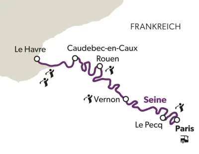Golf Flussreise - Excellence Royal: La vie en vert - Paris - Le Havre