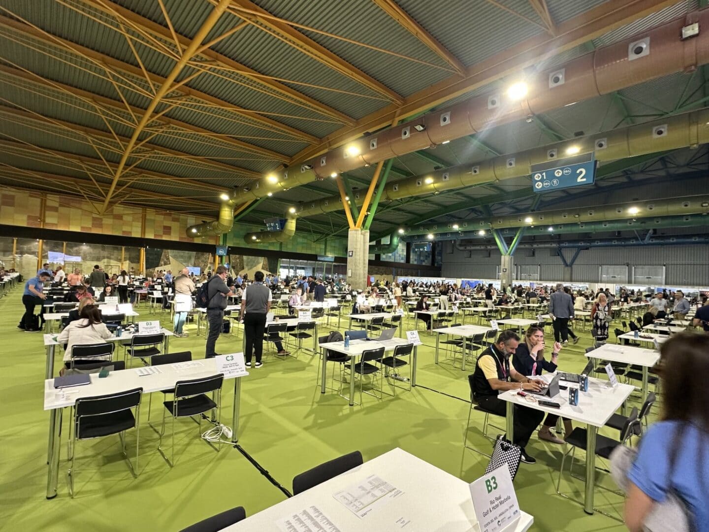 messe2 Green Golf an der IAGTO European Convention in Malaga, Costa del Sol, Andalusien