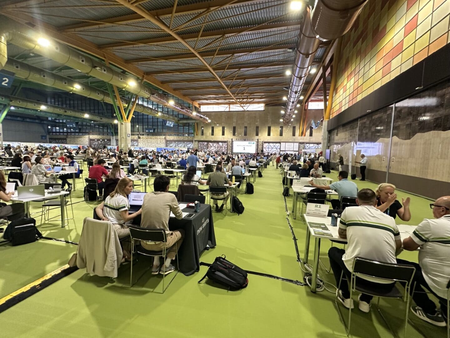 messe3 Green Golf an der IAGTO European Convention in Malaga, Costa del Sol, Andalusien