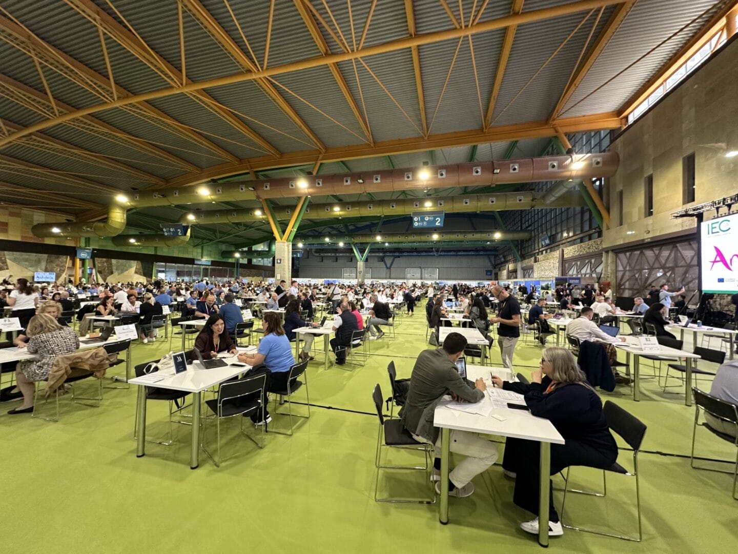 messe5 Green Golf an der IAGTO European Convention in Malaga, Costa del Sol, Andalusien